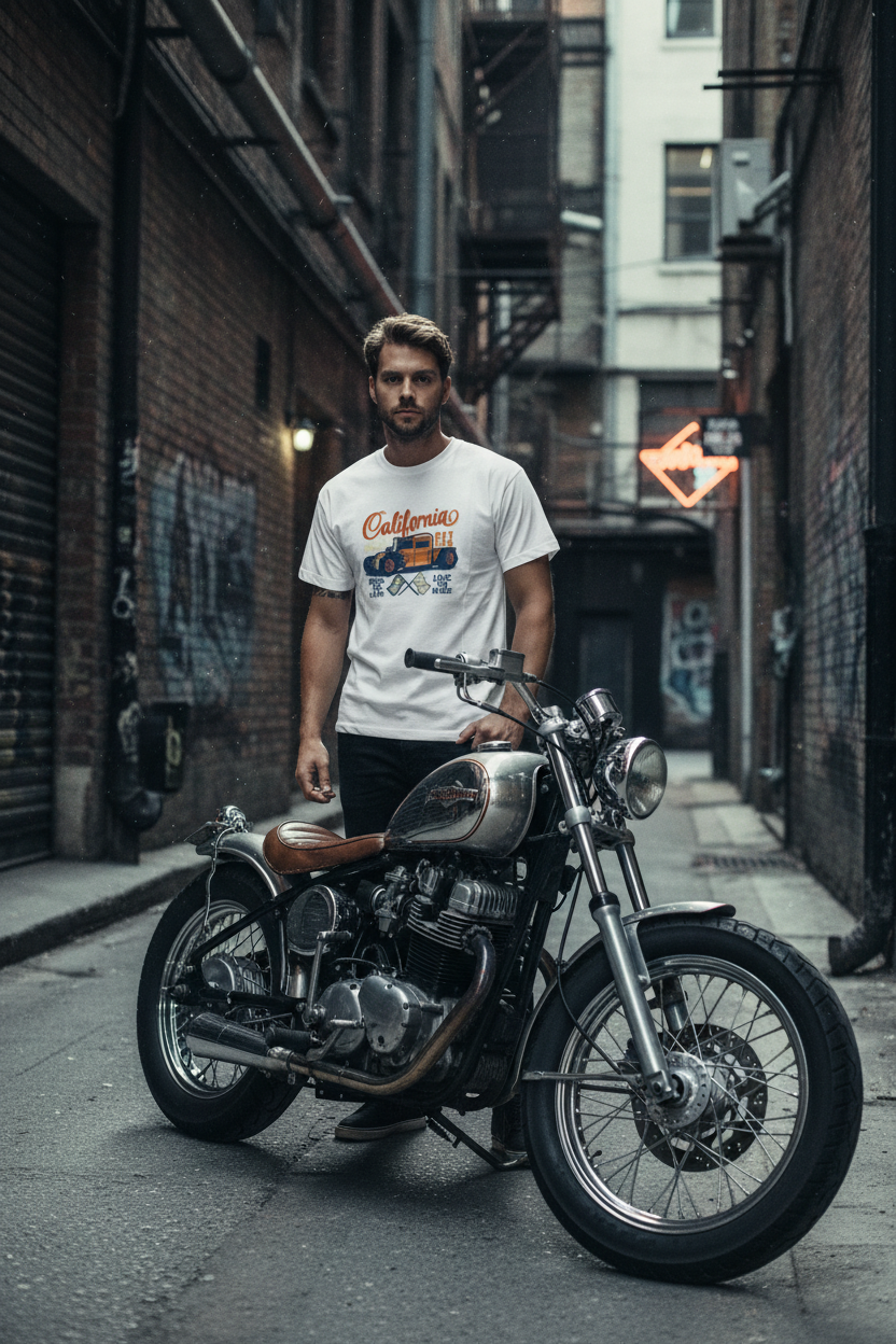 Mockup accattivante T-Shirt 003
