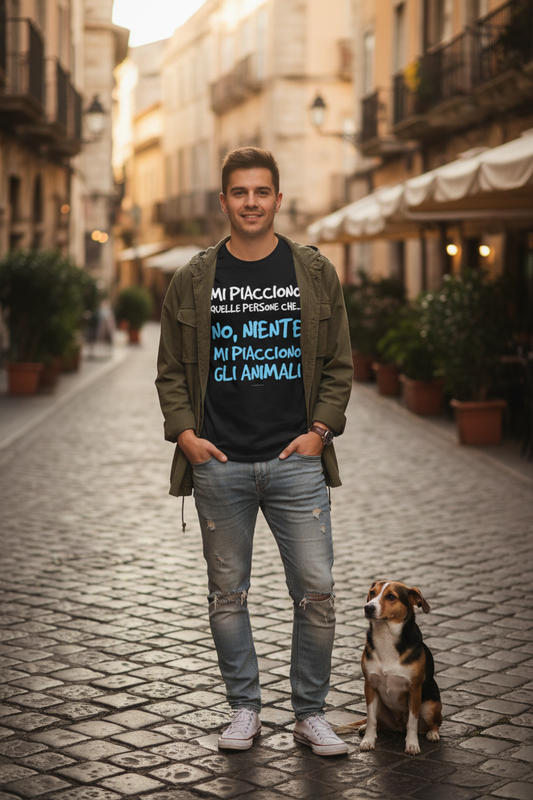 Mockup T-shirt in ambientazione