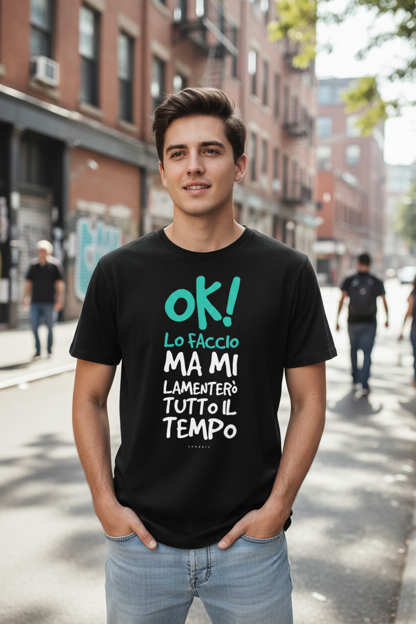 Mockup T-Shirt OK Lo Faccio